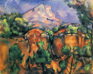 山 Painting - モン・サント・ヴィクトワール 1897年 ポール・セザンヌ山